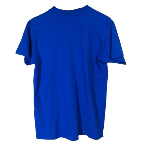 Vintage Brand New Blue Hawaii Single Stitch Puffy Vinyl Print T-Shirt Large - Picture 2 of 10